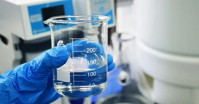Laboratory pH testing of a water sample